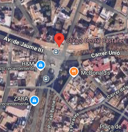 Ubicación Clínica Dental Castañer